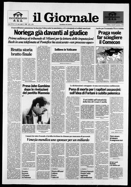 Il giornale : quotidiano del mattino